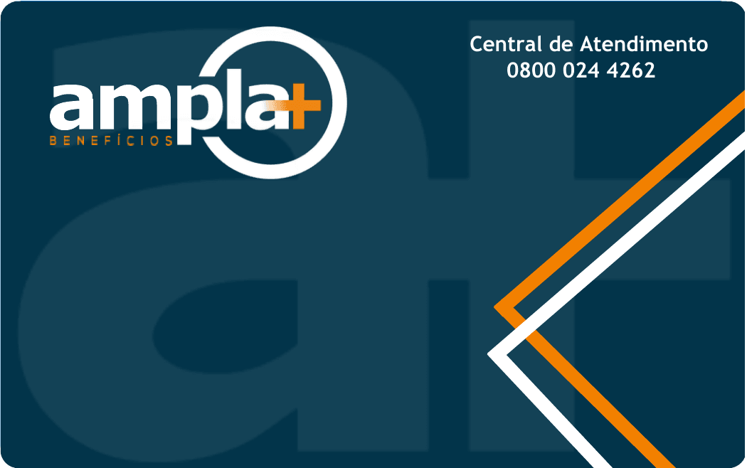 Cartão Ampla Mais Benefícios, com a central de atendimento 0800 024 4262